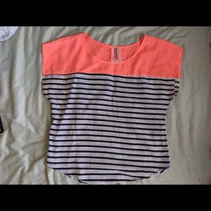 Neon Striped Top
